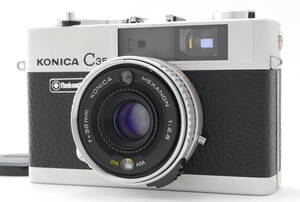 【美品】Konica C35 Flash Matic Rangefinder 35mm Film Camera コニカ フィルムカメラ #B-35