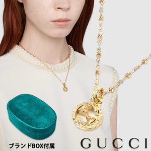 GUCCI グッチ インターロッキングG イエローゴールド ネックレス YBB603619001 ブランド プレゼント