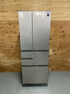 SHARP　シャープ　ノンフロン冷凍冷蔵庫　型番：SJ‐X506J-T　2022年製品　全定格内容積：502L　プラズマクラスター　※凹みあり　773B