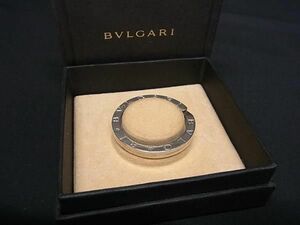 1円 ■美品■ BVLGARI ブルガリブルガリ SV925 キーホルダー キーリング ペンダントトップ ネックレストップ メンズ シルバー系 AY4148