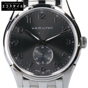 【新品同様】HAMILTON ハミルトン H38411183 ジャズマスター THINLINE SMALL SECOND QUARTZ クオーツ 腕時計 40mm シルバー