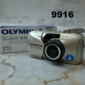 ■FK-9916◆OLYMPUS　スタイラス　STYLUS Ⅱ　ズーム 簡易動作OK　20241216