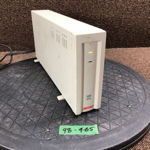 98-465 激安 レトロPC パーツ 外付けHDD ハードディスクユニット BUFFALO DSC-U4.3GTR メルコ SCSI 通電のみ確認 HDD無し ジャンク