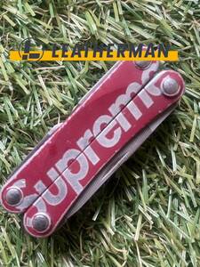 LEATHERMAN SQUIRT PS4 Supreme Red レザーマン マルチツール　プライヤー　シュプリーム