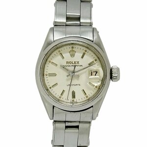 ROLEX ロレックス 6516 Oyster Perpetual Date オイスターパーペチュアル シルバー 自動巻き J60541