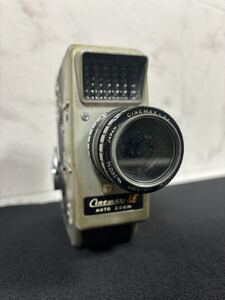 【ジャンク品】Cinemax-8E シネマックス ８E 8mm フィルム カメラ AUTO ZOOM F 1.8 11.5-33m a625 JAPAN 撮影 記録 写真