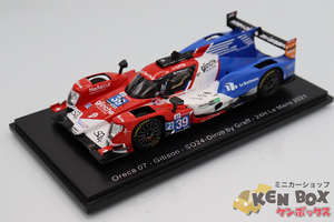 USED S=1/43 Spark スパーク S8250 Oreca 07 Gibson オレカ07ギブソン SO24 Dirob by Graff 24H Le Mans 2021 #39 中国製 現状渡し