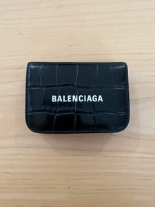 BALENCIAGA クロコダイル　バレンシアガ 財布