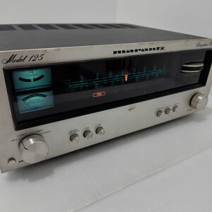 D(1118i18) Marantz マランツ FM/AMチューナー Model 125 オーディオ機器 チューナー ●通電確認OK ●動作未確認