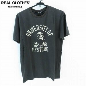 ☆HYSTERIC GLAMOUR/ヒステリックグラマー UNIVERSITY OF HYS プリント Tシャツ 02173CT14 M /LPL