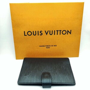 タイガ　ルイヴィトン　LOUISVUITTON　手帳カバー　アジェンダPM　袋付き　メモA７