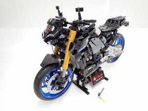 LEGO TECHNIC 42159 YAMAHA MT-10SP レゴテクニック ヤマハ バイク 台座付 組立品 ∬ 6EABA-188