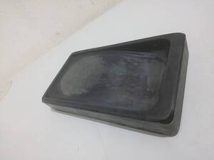 59788★中古 無銘 硯 書道具 13.5×7.5×厚さ2cm