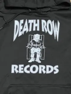 DEATH ROW RECORDS パーカー 黒 HIPHOP