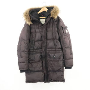 1円 MONCLER モンクレール AFFTON アフトン ロングダウンジャケット 1 Mサイズ相当 ポリエステル100％ ジップアップ レディース AO1805W4