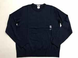 ●ＧＡＰ●新品●ウール・セーター●紺●Lサイズ●ニット●ウール100％●ギャップ●ビジネス●通勤●オフィース●19-2-2