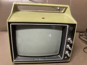 TRANSISTOR TV NATIONAL 昭和レトロ ナショナル トランジスタテレビ 