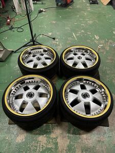 PP EXCLUSIVE PP エクスクルーシブ　crownjewel 20×9.5J+19 20×10.5J +19 5H/114.3 MAEwheels