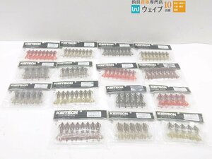 KEITECH ケイテック クレイジーフラッパー 2.8インチ ケイテック クレイジーフラッパー 2.4インチ 計15袋 未使用 ワーム