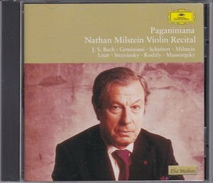 ★CD DG パガニーニ ヴァイオリン・リサイタル *ナタン・ミルシテイン(Nathan Milstein)