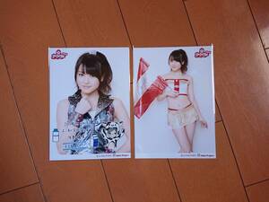 □生写真 ／ 矢島舞美 2Lサイズ 2枚まとめ売り ／ ℃-ute 2012 春夏 美しくってごめんね ツアーファイナルでごめんね 日替り□