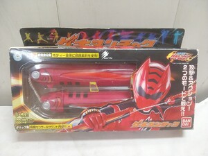 BANDAI 獣拳戦隊ゲキレンジャー【 ゲキヌンチャク 】中古品 動作確認OK 箱付劣化 バンダイ