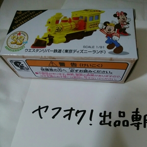 TDR 東京ディズニーランド　33周年記念　トミカ　ウェスタンリバー鉄道　ヤフオク専用