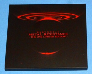 YH22/ベビメタ BABYMETAL METAL RESISTANCE-THE ONE LIMITED EDITION- Blu-ray＋CD 輸送箱なし