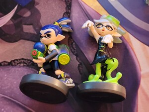 amiibo アミーボ　スプラトゥーン ボーイ(青) ホタル 任天堂 Nintendo