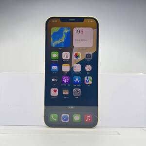 iPhone 12 Pro Max 256GB ゴールド SIMフリー 訳あり品 ジャンク 中古本体 スマホ スマートフォン 白ロム [出品ID：30385]