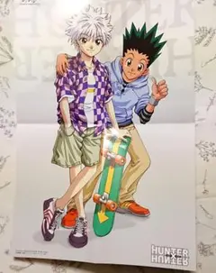 ゴン＆キルア　DVD特典ポスター　HUNTER×HUNTER　旧アニメ