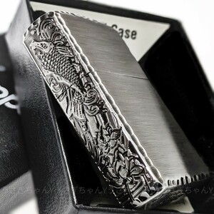 zippo☆アーマー☆限定☆アンティークシルバー☆昇鯉☆ジッポ ライター