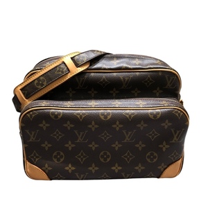 ルイ・ヴィトン LOUIS VUITTON ナイル M45244 ブラウン モノグラム ショルダーバッグ レディース 中古