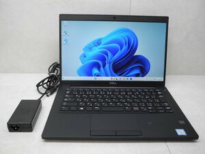 ☆1円☆第8世代☆DELL☆LATITUDE7390☆高解像度1920x1080☆Core i5 1.60GHz/8GB/SSD256GB/無線/Bluetooth/カメラ/Office/Windows 11 Pro☆