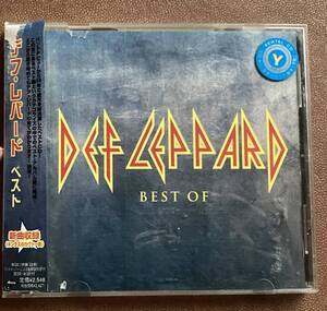 CD『 デフ・レパード ベスト』（2004年） DEF LEPPARD PHOTOGRAPH POUR SOME SUGAR ON ME レンタル使用済 ケース新品