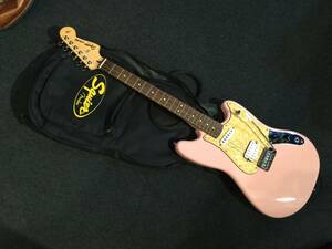 No.105122 生産完了！Fender Squier FSR Cyclone S.pink/R メンテ済み！n.mit