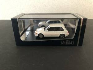 ★MARK43　トヨタ　カローラ FX-GT（AE82）純正オプションホイール　ホワイト　1/43　新品未開封
