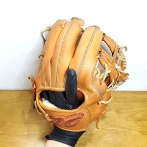 スポーツショップナイン 日本製 ナインオリジナル NINE 一般硬式内野用グラブ メンテ済即戦力 野球 大人グローブ