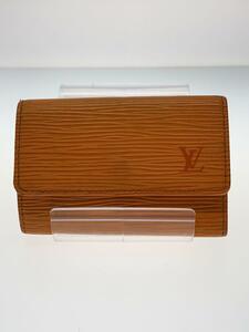 LOUIS VUITTON◆ミュルティクレ6_エピ_ORN/オレンジ/レディース/スナップボタン/6連/キーケース/ウィメンズ/