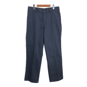 Dickies ディッキーズ 874 ワークパンツ ネイビー (メンズ W34 L32) 中古 古着 R2137