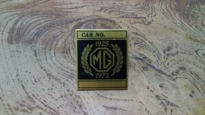 MG メタルグリルバッジ 貴重 希少 レア 当時物 新品 未開封 NOS品 イギリス製