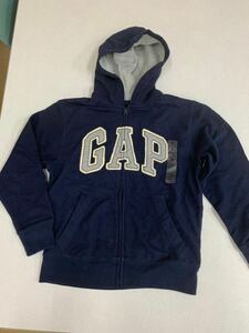 ●ＧＡＰ●新品●ロゴ・パーカー●150●人気の紺●ネイビー●ギャップ●1-1