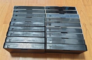 VHSビデオテープ 中古18本◆TDK/Panasonic/Victor/Scotch/FUJIFILM/Konica