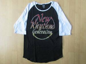 日本製 YUKI concert New Rhythm Tour 2008 ハーフ袖 ラグラン Tシャツ XS～S位 ユキ JUDY AND MARY ジュディマリ JAM LIVE カットソー