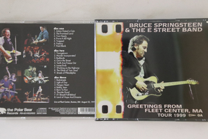 輸入3discs CD Bruce Springsteen Greetings From Fleet Center, Ma PB021022023 POLAR BEAR /00330