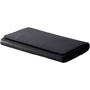 ソフトオイルレザー カード24枚収納財布 ブラック K21388516 /l