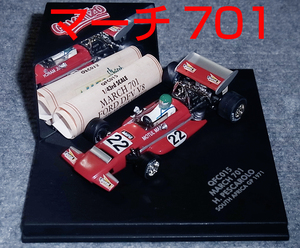 QFC015 1/43 マーチ 701 ペスカローロ 18号 南アフリカGP 1971 March FORD Ford 015 ペルカロロ