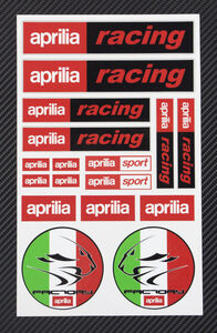 APRILIA RACING アプリリア ステッカー シール デカール シート