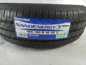 195/65R16 現行品 TOYO ナノエナジー 3 PLUS 1本のみ トーヨータイヤ NANOENERGY 3＋ 送料無料※沖縄・離島を除く