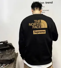 Supreme *  THE NORTH FACE　トレーナー　スウェット　 2色　男女兼用